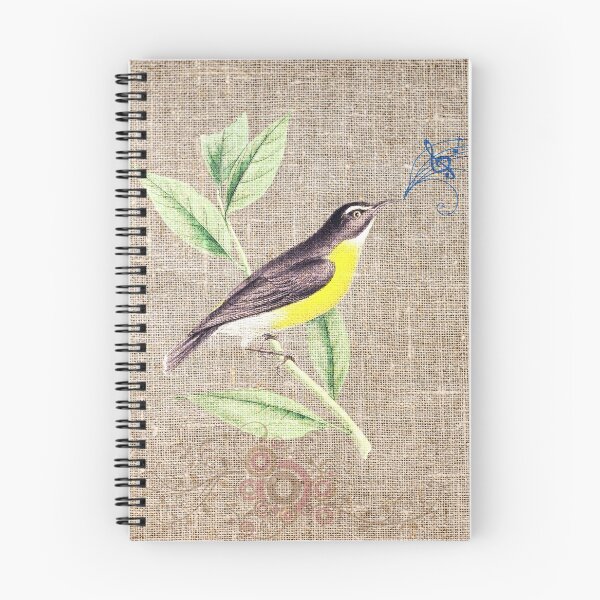 Item preview, Yellow Breasted Bird on Canvas Design designed and sold by MaxnGeorge.