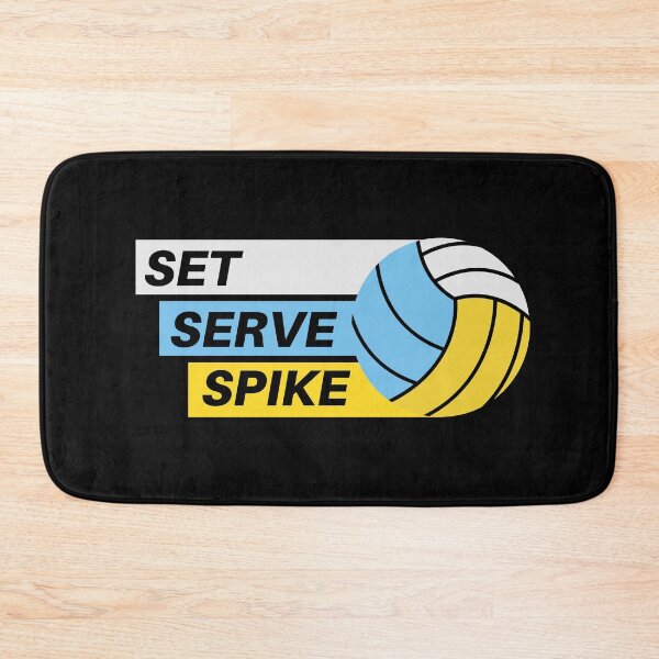 Item preview, Set Serve Spike Volleyball laptop black designed and sold by CrownsStore.