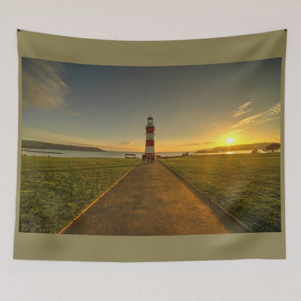 Item preview, Smeaton's Tower Sunset  designed and sold by hawkie.