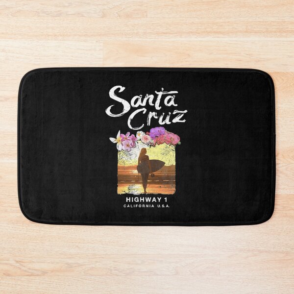 Item preview, Santa Cruz Surfboard Girl Surfing California Surfer designed and sold by RosaMapes.