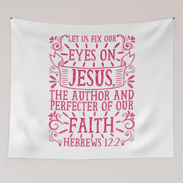 Item preview, Hebrews 12:2 designed and sold by plushism.