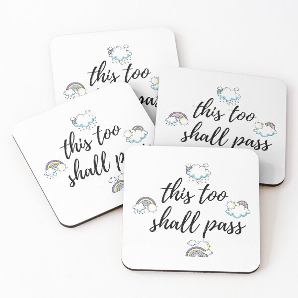 Item preview, This Too Shall Pass designed and sold by Kindology.