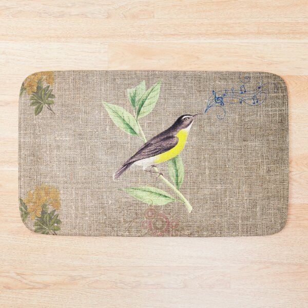 Item preview, Yellow Breasted Bird on Canvas Design designed and sold by MaxnGeorge.