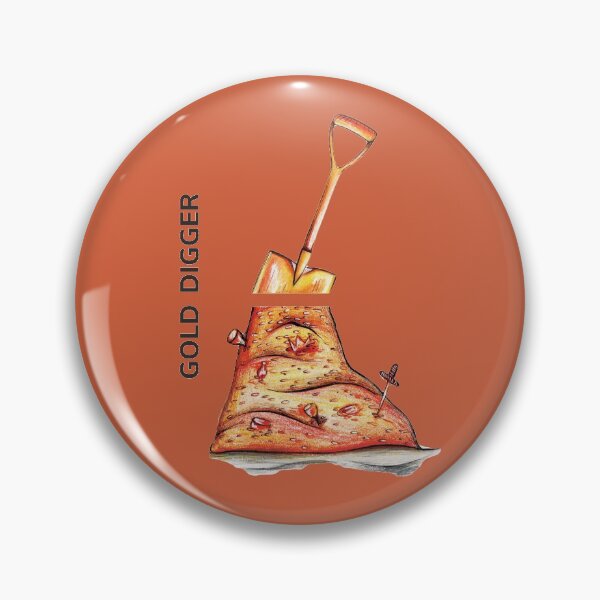 Item preview, GOLD DIGGER by FrankenDuo orange designed and sold by FrankenDuo.