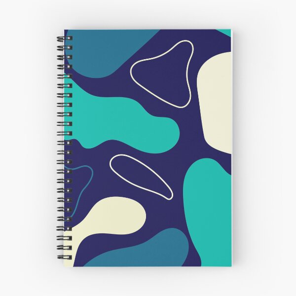 Item preview, Abstract Liquid Colorful Shapes Pattern designed and sold by Aysel's Designs.