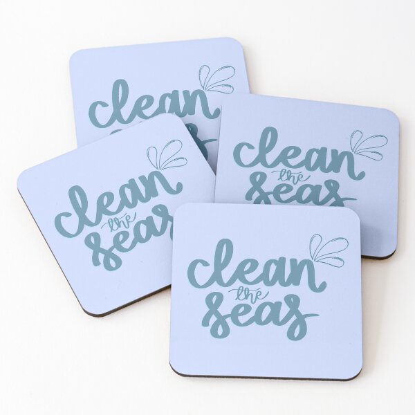 Item preview, clean the seas, save the earth designed and sold by lemonmake.