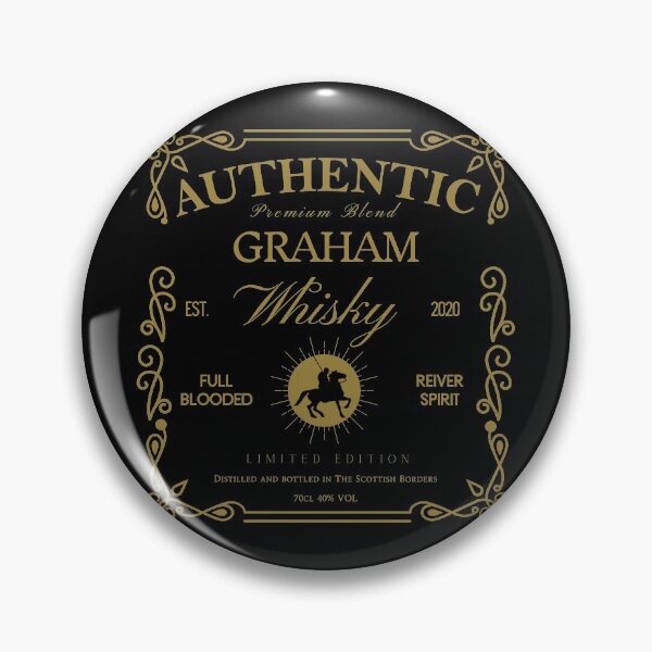 Item preview, GRAHAM Whisky Label | Border Reivers designed and sold by yourscotborders.