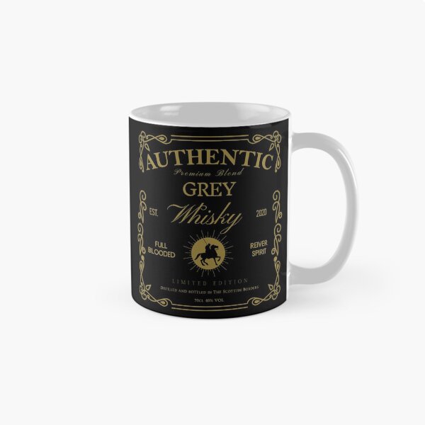Artikelvorschau, GREY Whisky Label | Border Reivers entworfen und verkauft von yourscotborders.