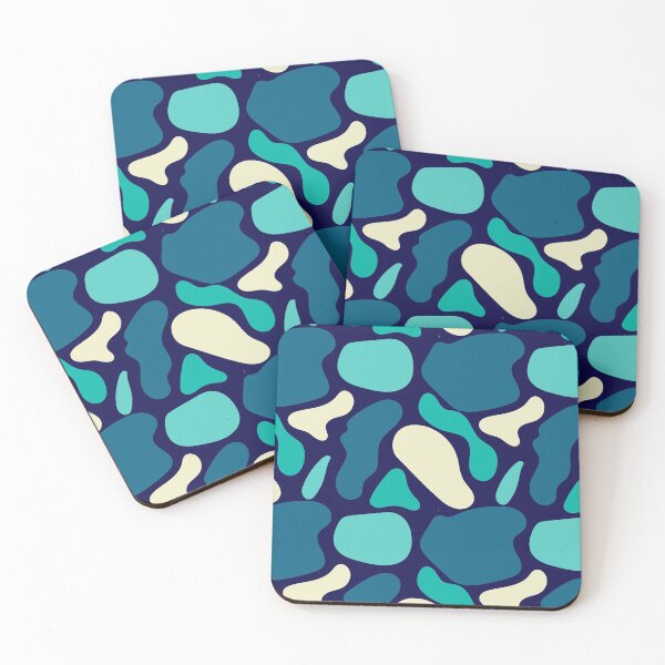 Item preview, Abstract Liquid Colorful Shapes Pattern designed and sold by Aysel's Designs.