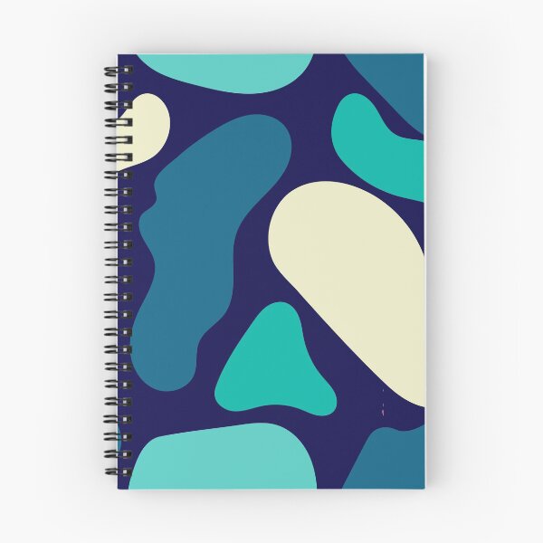 Item preview, Abstract Liquid Colorful Shapes Pattern designed and sold by Aysel's Designs.