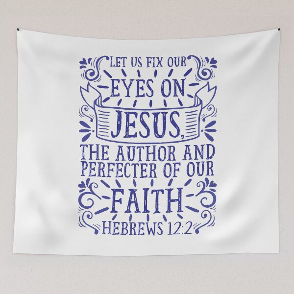 Item preview, Hebrews 12:2 designed and sold by plushism.