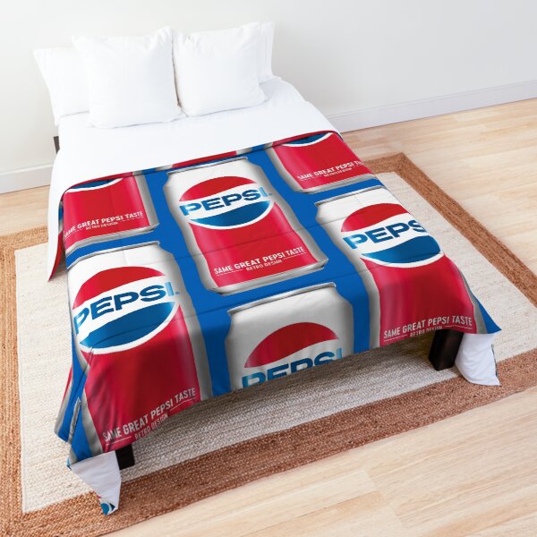Pepsi Cola Vintage Can Comforter