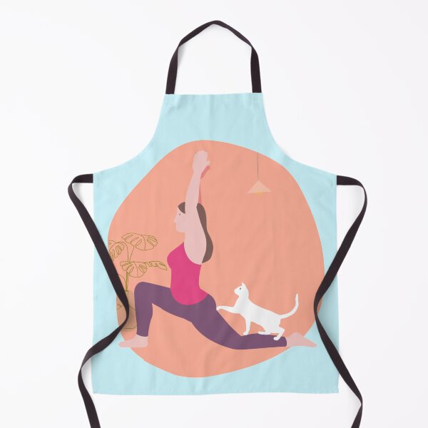 Item preview, Cat mom Yoga with cat  designed and sold by Trio's Stuff.