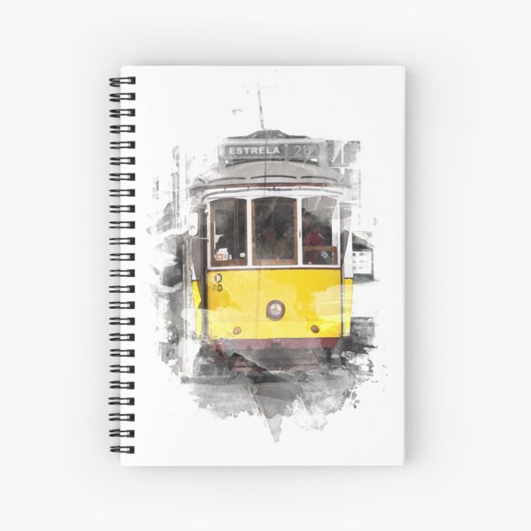 Aperçu de l'œuvre Lisbonne Tram 28 aquarelle créée et vendue par OctavioSa.