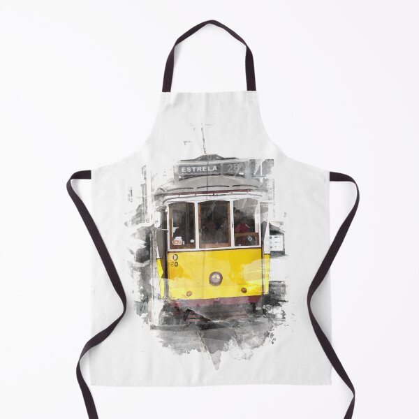 Item preview, Lisbon Tram 28 watercolor designed and sold by OctavioSa.