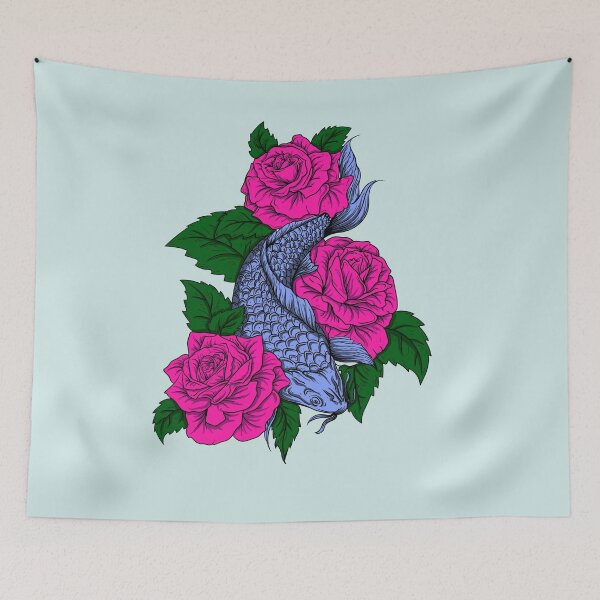 Item preview, Japanese Fish  Art Koi  designed and sold by tee4shirt.