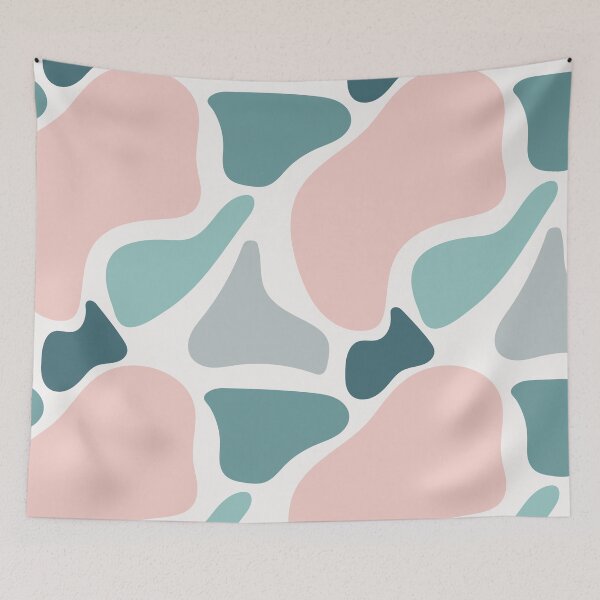 Item preview, Abstract Liquid Colorful Shapes Pattern designed and sold by Aysel's Designs.