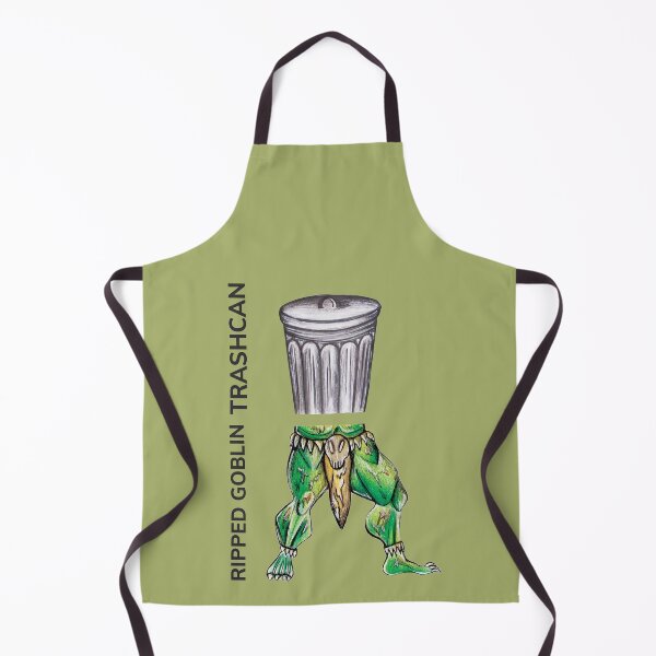 Item preview, RIPPED GOBLIN TRASH CAN by FrankenDuo green designed and sold by FrankenDuo.