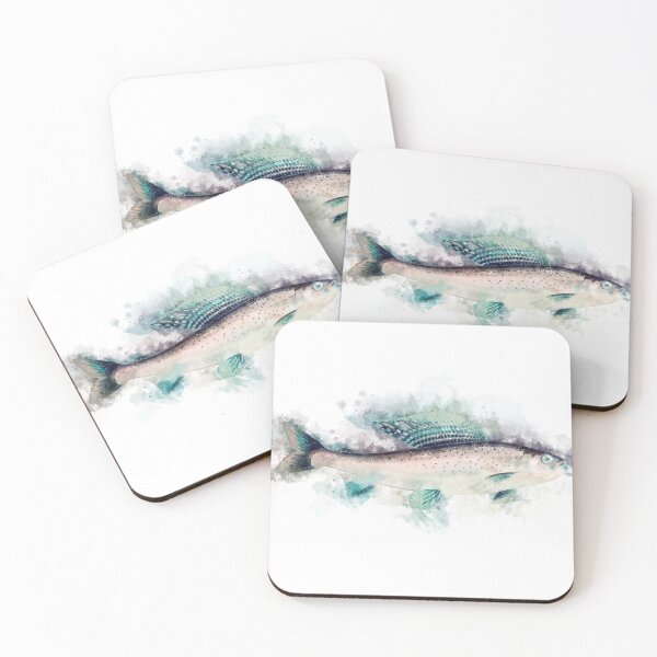 Item preview, Arctic GRAYLING Watercolor Art for the Fishing Lovers and Anglers designed and sold by Naumovski.