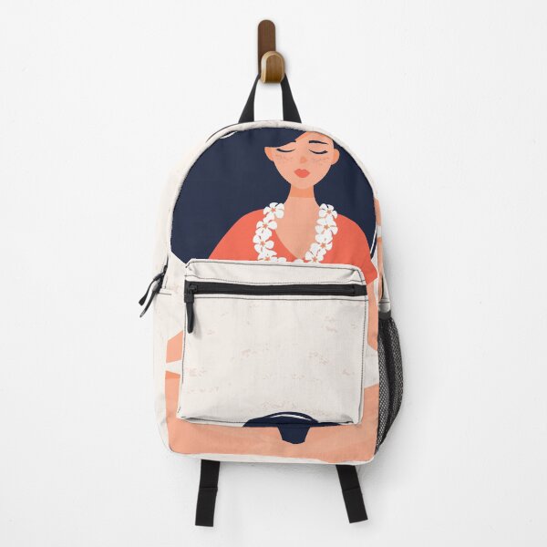 Item preview, Brunette Girl Who Practices Yoga Lotus Pose By Sea designed and sold by paradiskt.