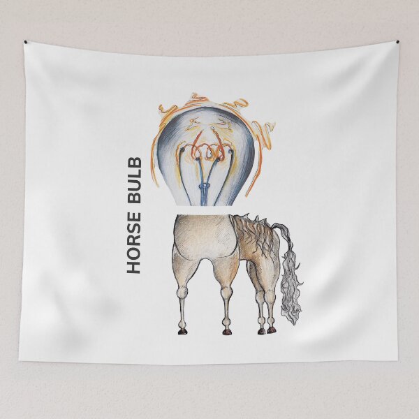 Item preview, HORSE BULB by FrankenDuo designed and sold by FrankenDuo.