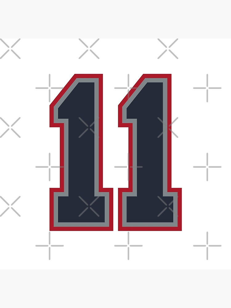 36 Navy Grey Red Sports Number Thirty-Six Sticker for Sale by HelloFromAja