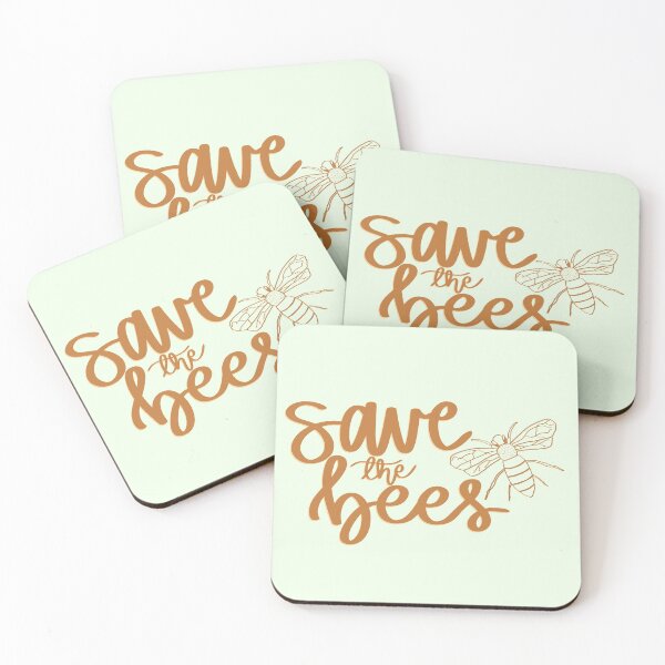 Item preview, save the bees, save the earth designed and sold by lemonmake.