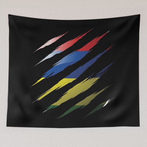 Item preview, Mauritius My Country Claw Nail designed and sold by HelloFromAja.