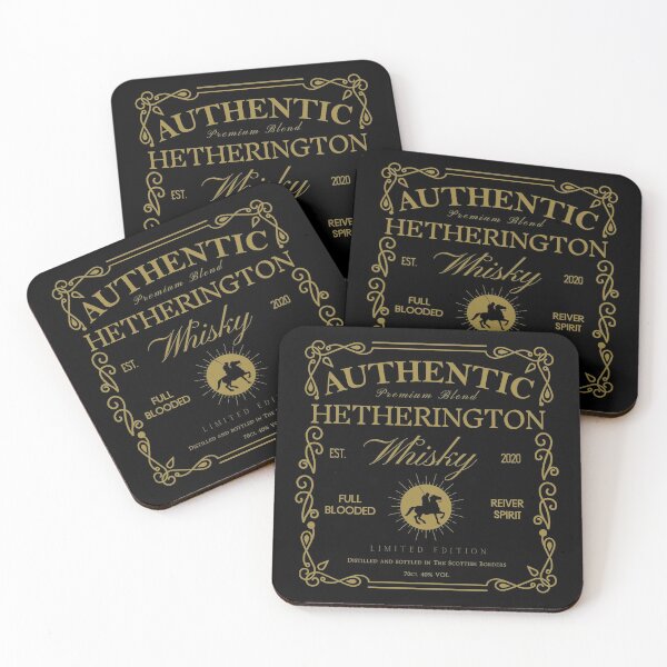 Item preview, HETHERINGTON Whisky Label | Border Reivers designed and sold by yourscotborders.