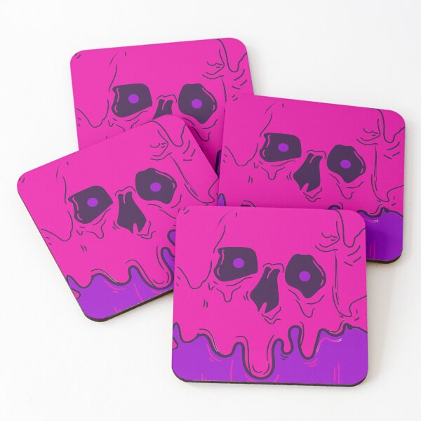 Item preview, melting skull-pink designed and sold by Rajpramanik.