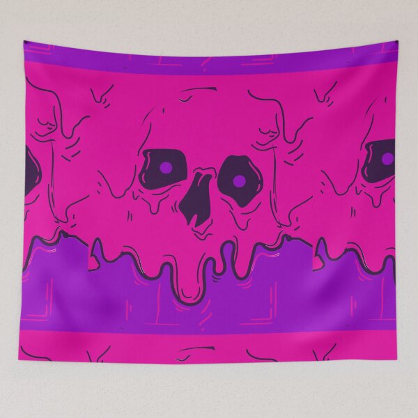 Item preview, melting skull-pink designed and sold by Rajpramanik.