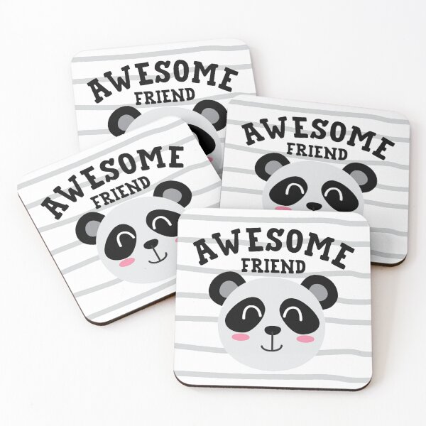 Item preview, Panda CUTE AWESOME FRIEND designed and sold by Sovik Goswami.