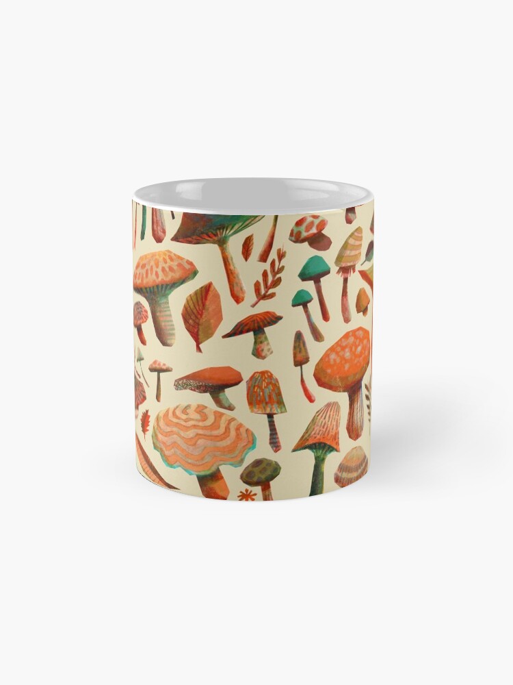 Alternate view of Mushroom Picking Coffee Mug