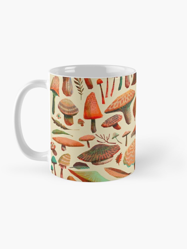 Alternate view of Mushroom Picking Coffee Mug