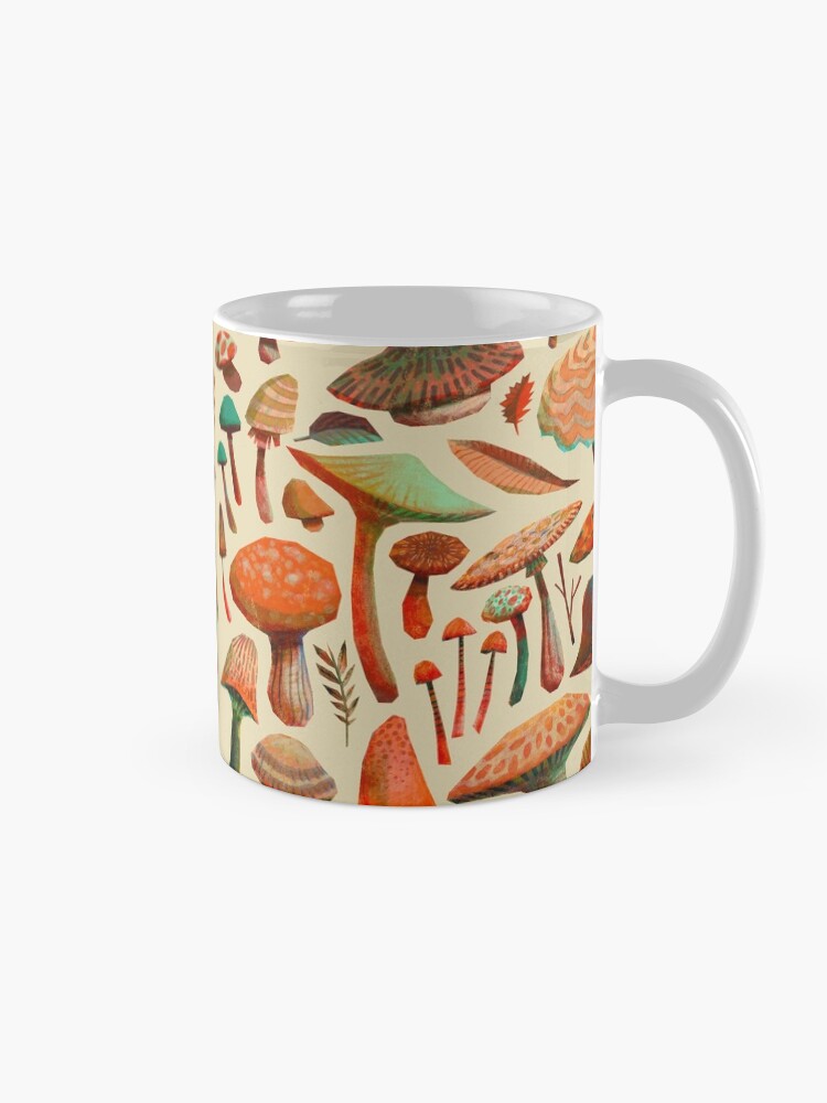 Alternate view of Mushroom Picking Coffee Mug