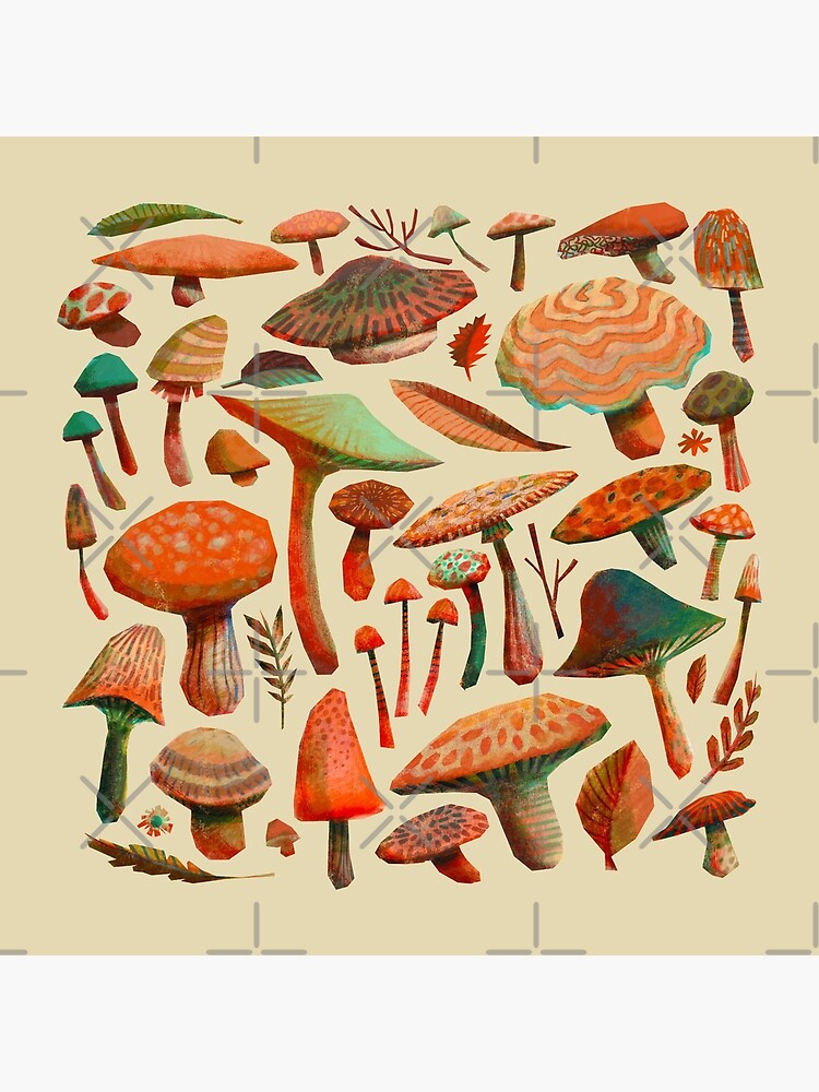 Mushroom Gift | Art Board Print