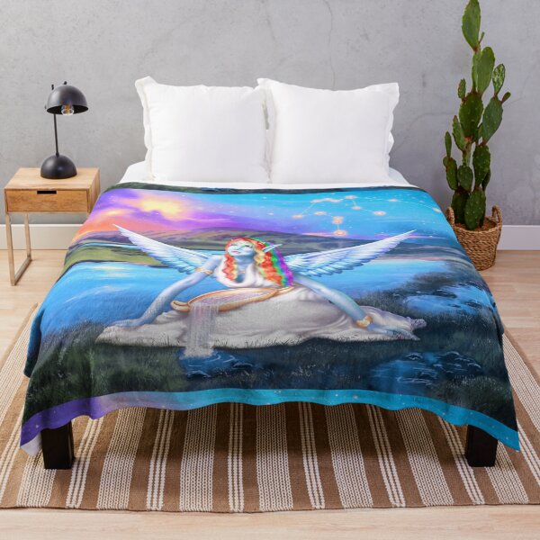 Item preview, Rainbow of Aquarius - 12 Zodiac Ladies designed and sold by ladykraken.