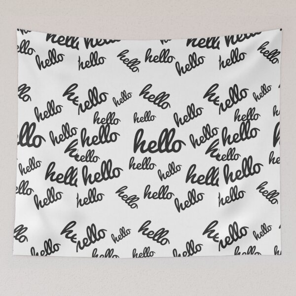 Item preview, Hello designed and sold by BerylBez.