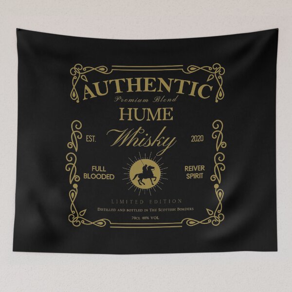 Item preview, HUME Whisky Label | Border Reivers designed and sold by yourscotborders.