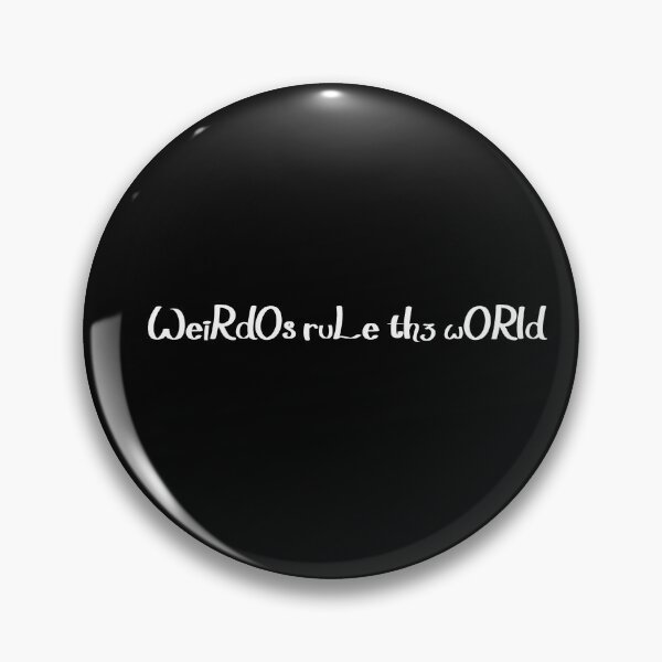 Item preview, Weirdos Rule The World designed and sold by byemihai.