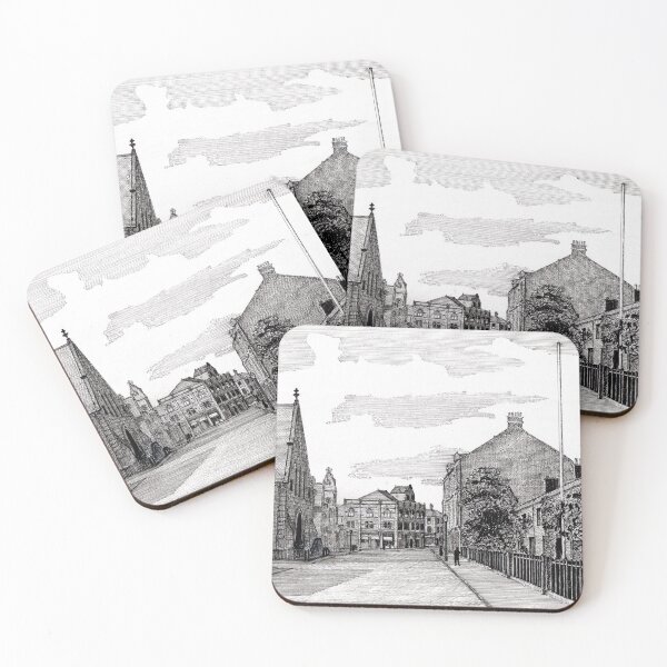 Item preview, 169 - OLD BRIDGE STREET, BLYTH - DAVE EDWARDS - INK - 1990 designed and sold by BLYTHART.