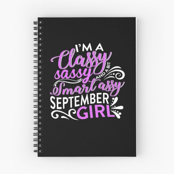 Item preview, I'm A Classy Smart Assy September Girl designed and sold by RosaMapes.