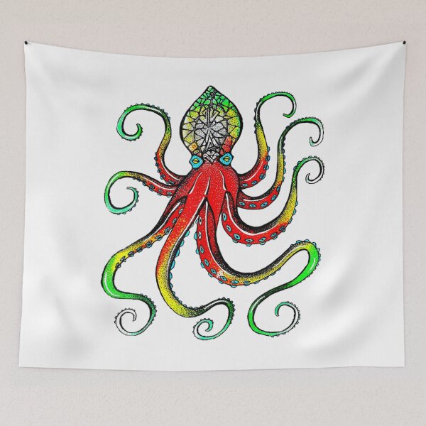 Item preview, Visionary Octopus designed and sold by NoelBourke.