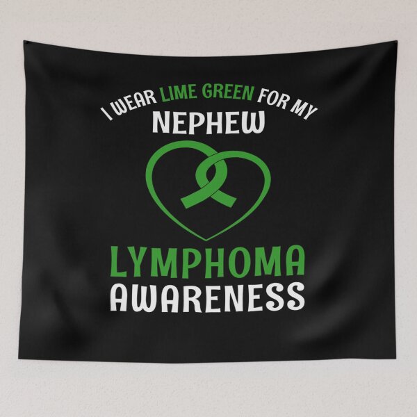 Item preview, I Wear Lime Green For My Nephew Lymphoma Awareness designed and sold by RosaMapes.