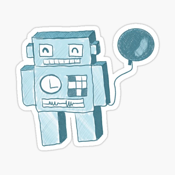 Robot Sticker