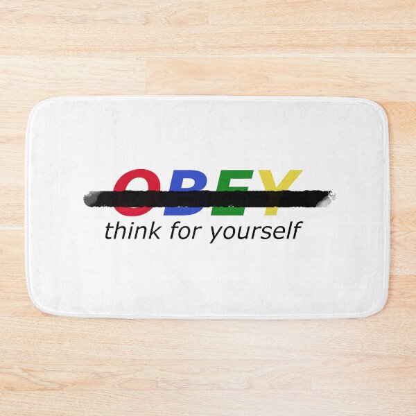 Item preview, Obey/think for yourself designed and sold by NomadMessenger.