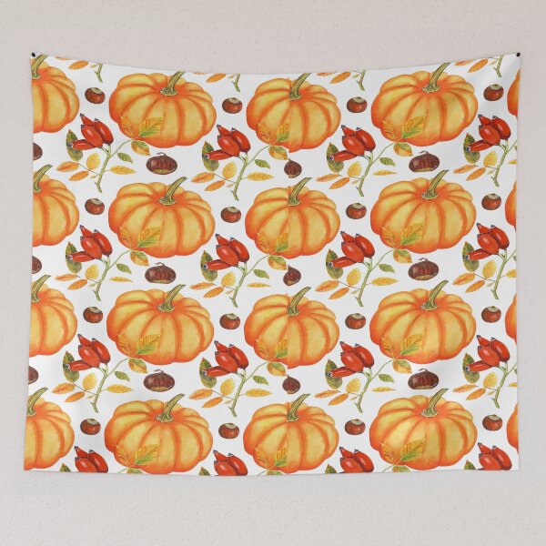Item preview, Pumpkin pattern designed and sold by Designhub14.