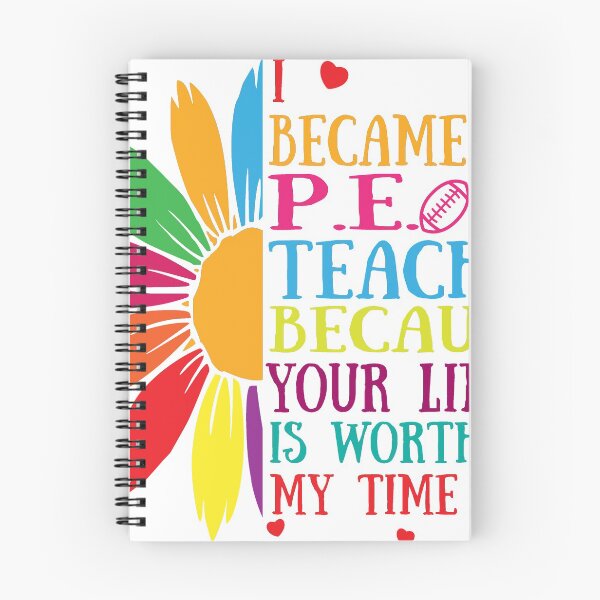 Item preview, I became a PE teacher because your life is worth my time designed and sold by MTR77.