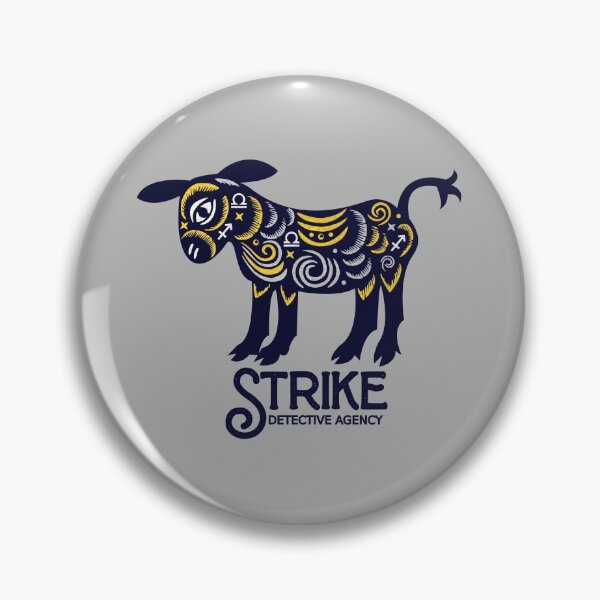 Item preview, Cormoran Strike - Donkey designed and sold by MorvernDesigns.