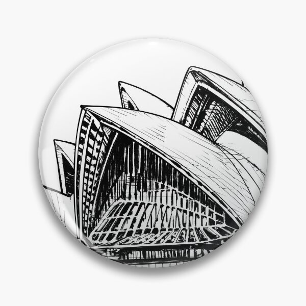 Item preview, SYDNEY OPERA HOUSE ink painting.2 designed and sold by lautir.